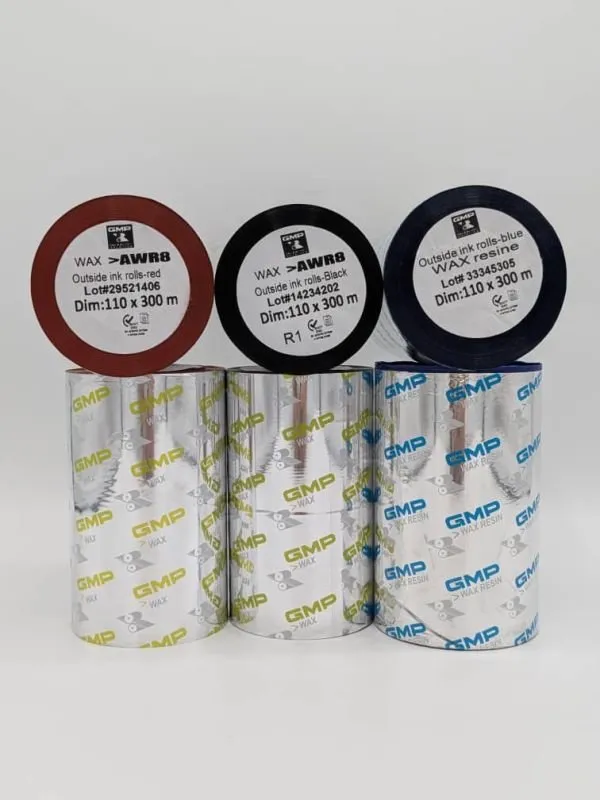 Rubans GMP WAX avec boîtes GoDEX